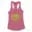 Ena Vechi Kaamedy Keemady Panaliye Women's Racerback Tank in Solid Hot Pink Color